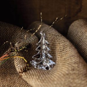 Alternative view of Vermont Evergreen Ornament